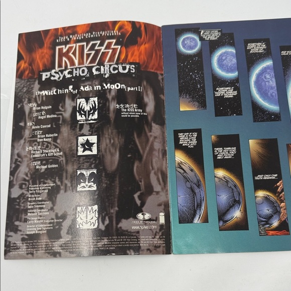 KISS Psycho Circus Comic Book 1996 - Picture 6 of 9